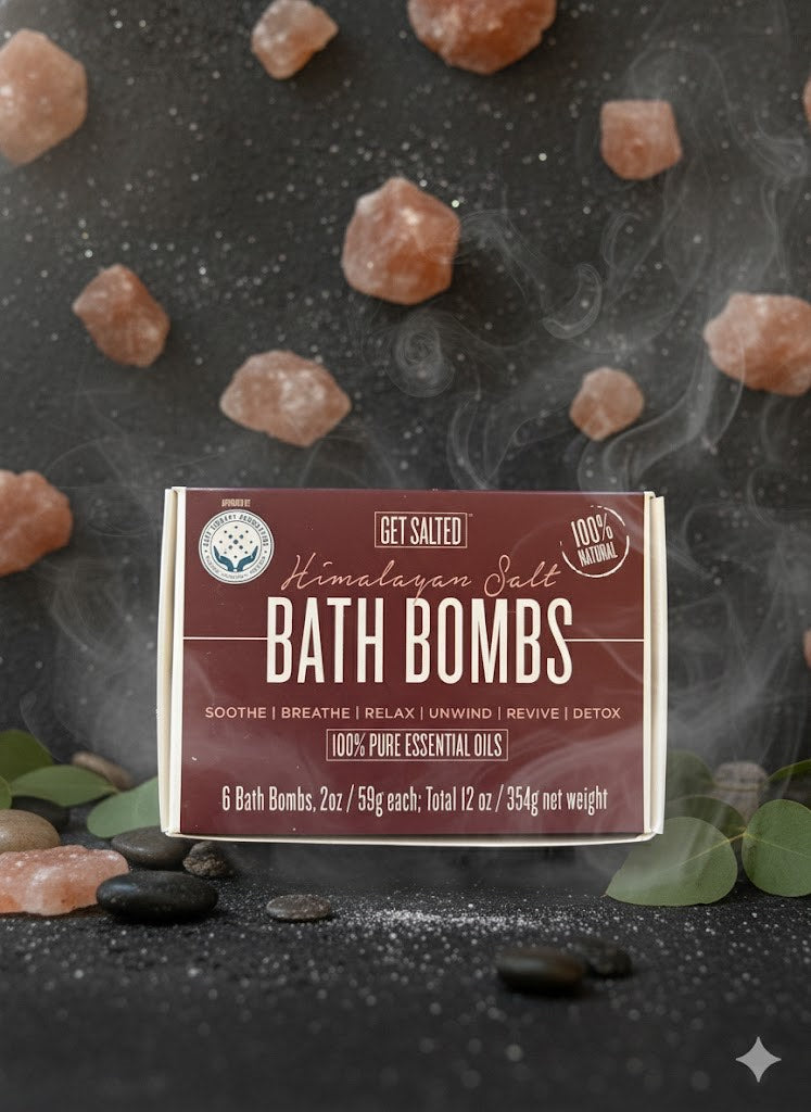 Himalayan Salt Bath Bombs