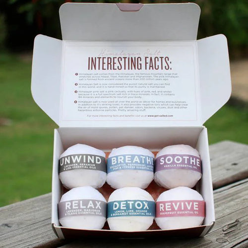 Himalayan Salt Bath Bombs