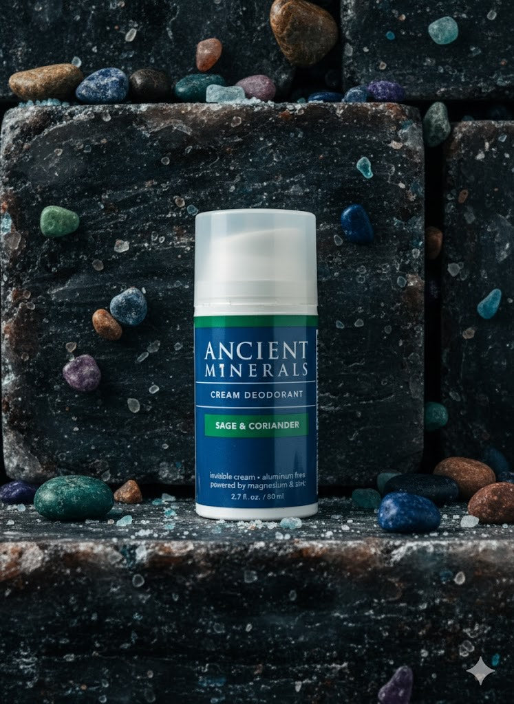 Mineral Deodorant Cream - Sage and Coriander