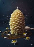 Wyld Bees - Large Pinecone Candle