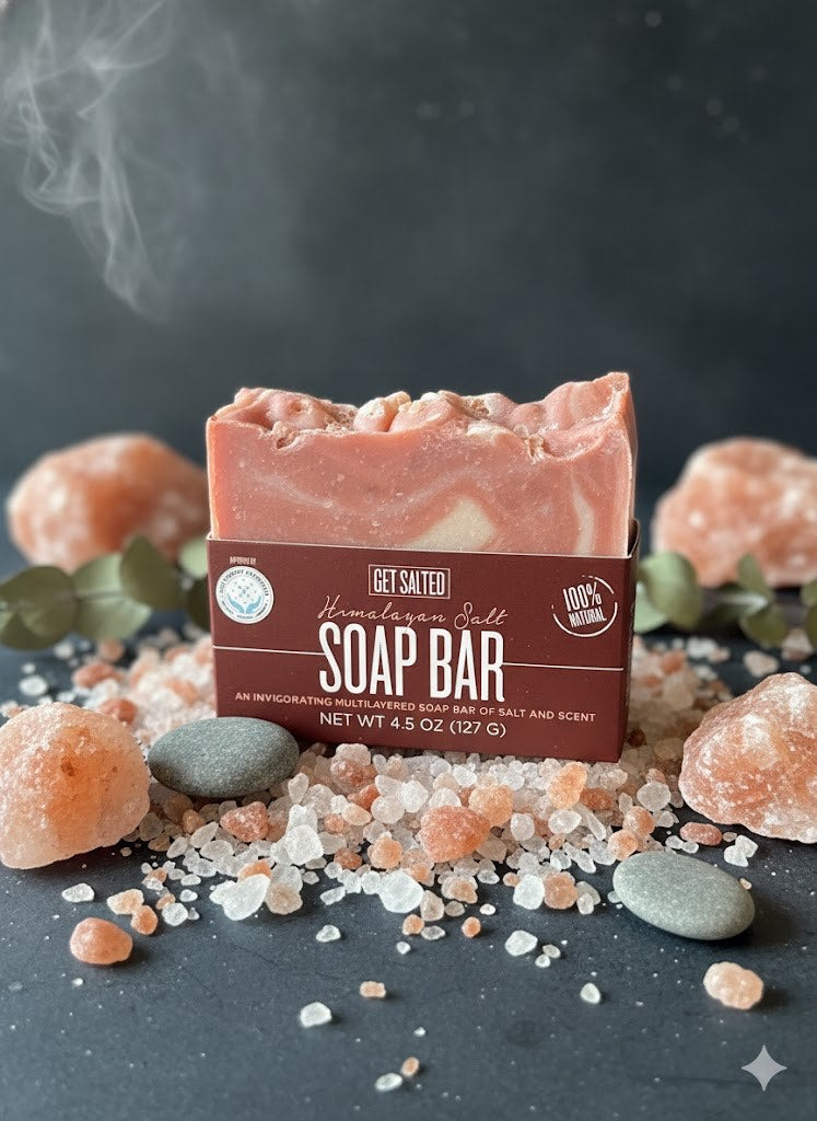 Himalayan Salt Soap Bar (4.5 oz)