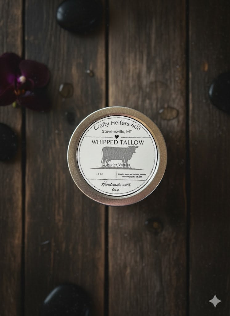 Whipped Tallow - Lavender Vanilla (8 oz)
