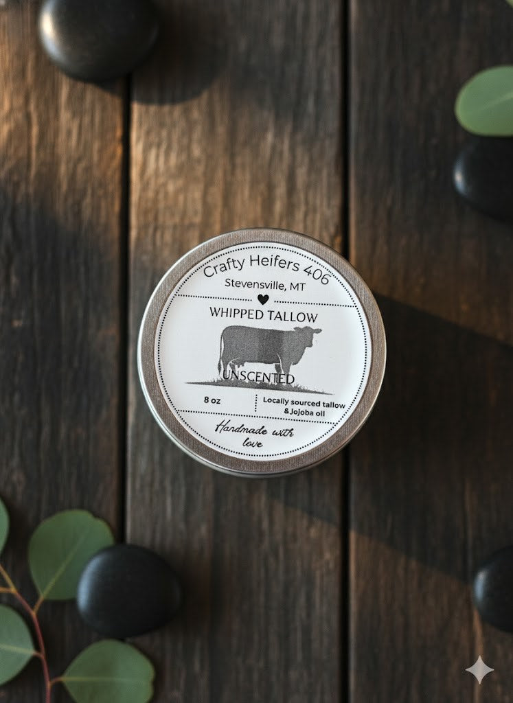 Whipped Tallow - Unscented (8 oz)